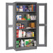 Storage Cabinet 78 x36 x24 MdGry 4Shlv