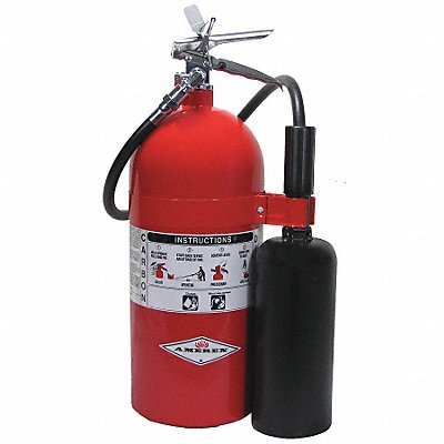 Fire Extinguisher Aluminum Red BC