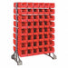E1536 BinRailFlrRck 20inx54inx36in LdCp 100lb