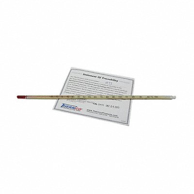 Liquid In Glass Thermometer 0 to 300F