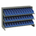 E1539 Bench Pick Rack 12x21x36in Blue