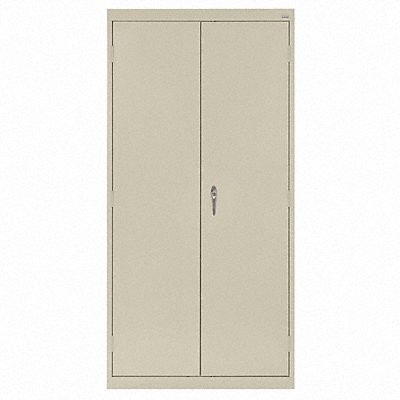 Storage Cabinet 72 x36 x18 Putty 4Shlv