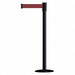 Barrier Post with Belt Stainless Steel