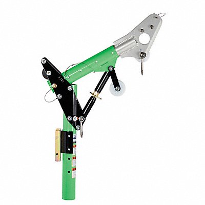 Upper Davit Mast Green Silver