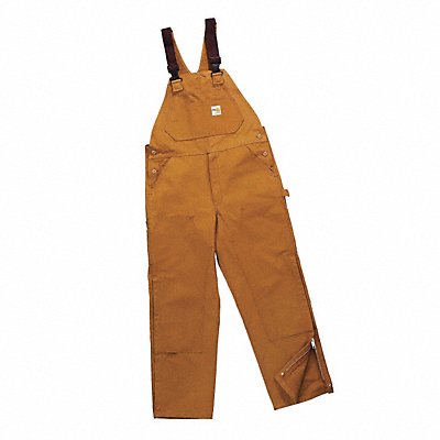 Bib Overall Brown 50in x 34in 13 oz.