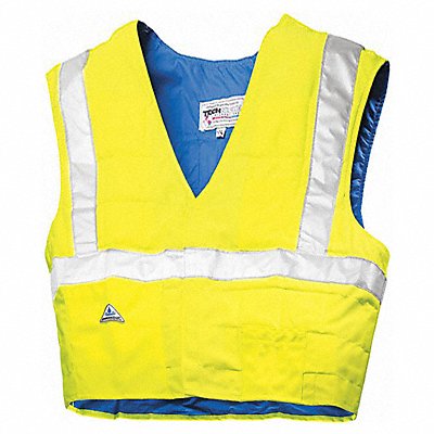 Cooling Vest Hi-Vis Yellow 5to10 hr L/XL