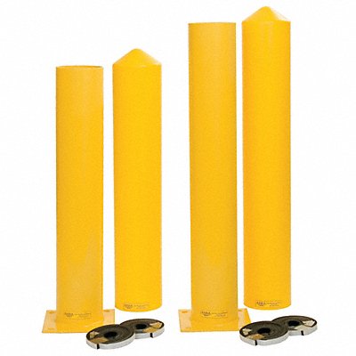 Bollard 5 Carbon Steel Yellow