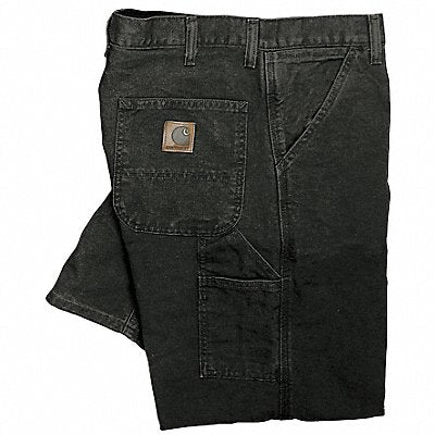 Dungaree Work Pants Black Size 44x30 In