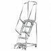 Lockstep Roll Ladder T304 Steel 50 in.H