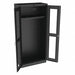 Storage Cabinet 78 x36 x18 Black 1Shlv