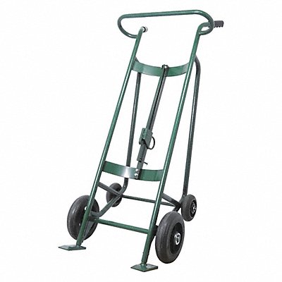 Drum Hand Truck 1000 lb Steel Green