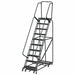 Lockstep Rolling Ladder Steel 100 In.H