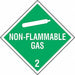 DOT Container Placard 10-3/4 Label W