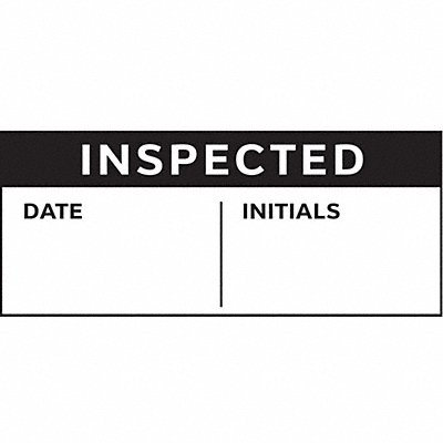 Inspection Label English Quality PK350