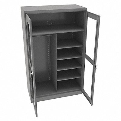 Storage Cabinet 78 x48 x24 MdGry 5Shlv