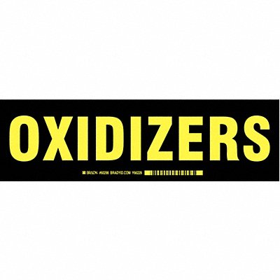Label 3.5in x 12in Polyester