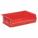 F0606 Hang and Stack Bin Red PP 5 in