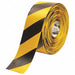 Floor Tape Black/Yellow 4 inx100 ft Roll