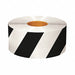 Floor Tape Black/White 6 inx100 ft Roll