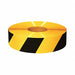 Floor Tape Black/Yellow 3 inx100 ft Roll