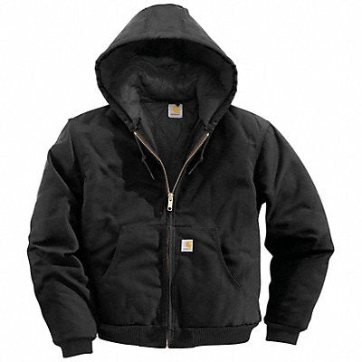 F2635 Hooded Jacket Insulated Black 5XL