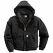 F2635 Hooded Jacket Insulated Black 3XL