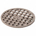 Floor Drain Grate Round 5-19/32 In Dia