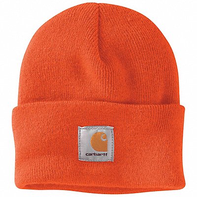 D2583 Knit Cap Bright Orange Universal