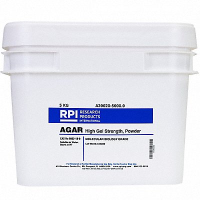 Agar High Gel Strength Powder 5kg