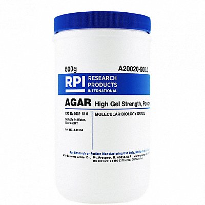 Agar High Gel Strength Powder 500g