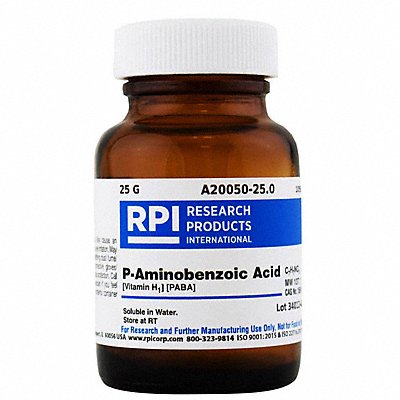 P-Aminobenzoic Acid (Vitamin H1) 25g