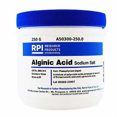 Alginic Acid Sodium Salt 250g