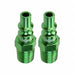 CCX Plg Type B 1/4in 1/4MNPT Green