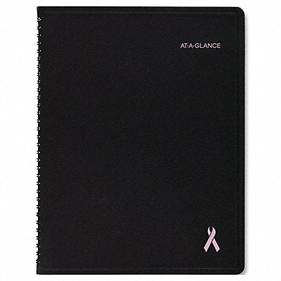 Planner Black/Pink Unruled