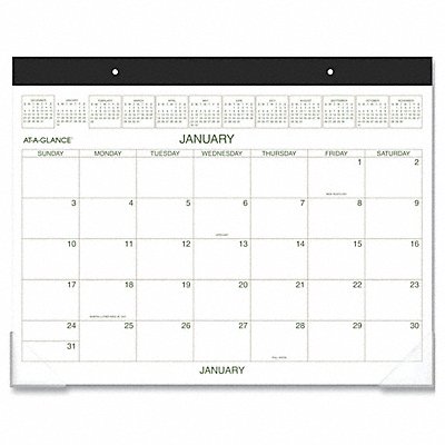 Desk/Wall Calendar Monthly 22 x 17 In