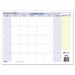 Mini Wall Planner Erasable 16x12 In.