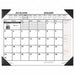 Monthly Desk Pad Calendar 22x17 In.