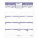 Desk Calendar Refill Wkly 5-5/8x7 White