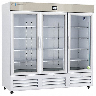 Laboratory Refrigerator Wht 81-3/4 in H