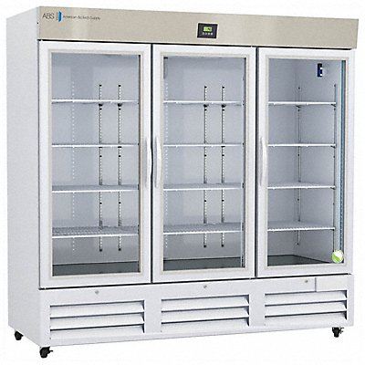 Laboratory Refrigerator Wht 81-3/4 in H