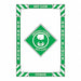Floor Sign Vertical Rectangle English