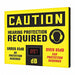 Sound Level Decibel Meter Sign 12x20in