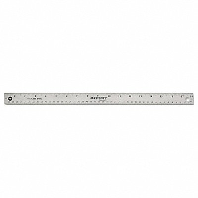 Ruler Stainless Steel 18 