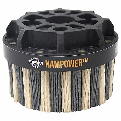 Abrasive Nylon Brush 100mm D 120 Grit