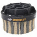 Abrasive Nylon Brush 100mm D 320 Grit