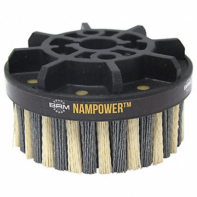 Abrasive Nylon Brush 125mm D 120 Grit