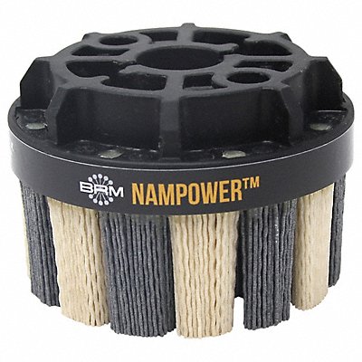 Abrasive Nylon Brush 100mm D 120 Grit