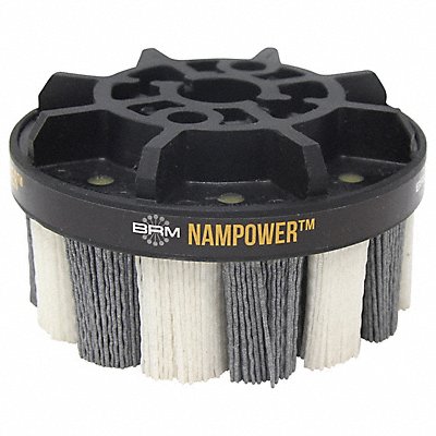 Abrasive Nylon Brush 125mm D 80 Grit