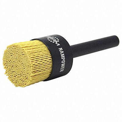 NAMPOWER End Brush 1.5 Dia 5.250 OAL