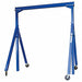 Adj. Gantry Crane Blue 12.5 ft Inside W